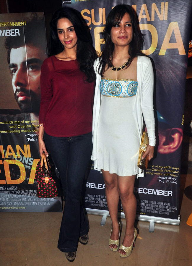 सुलेमानी कीड़ा की स्क्रीनिंग में पहुंची मल्लिका शेरावत