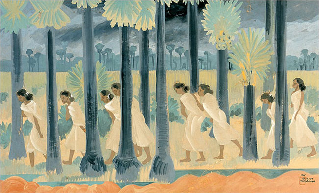 नंदलाल बोस: जिन्होंने गांधी को कागजों पर अमर कर दिया...