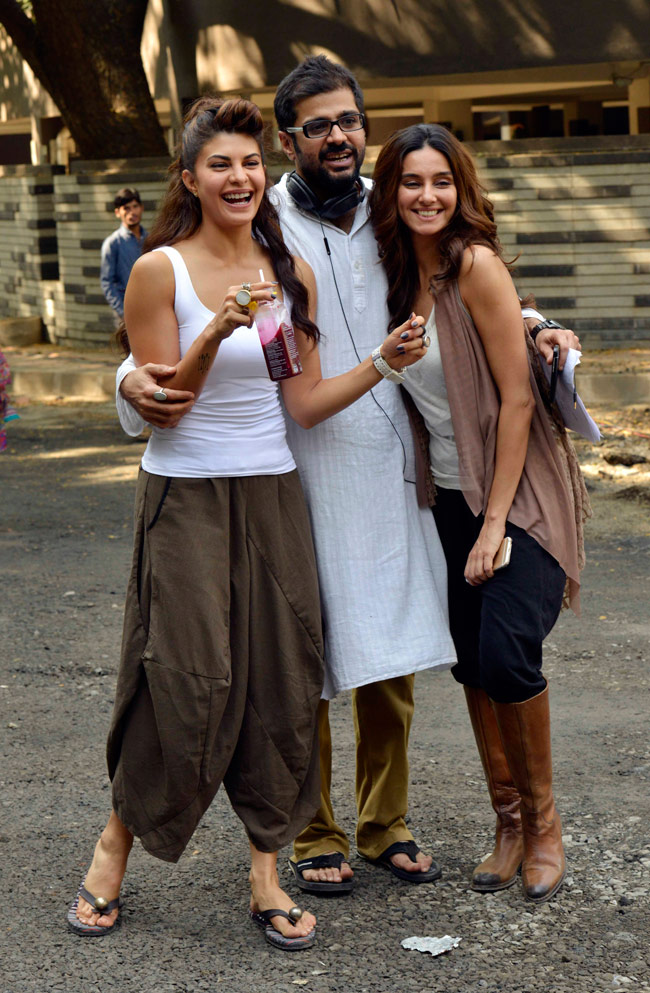 रॉय के सेट पर जैकलीन फर्नांडिस ने की जमकर मस्ती