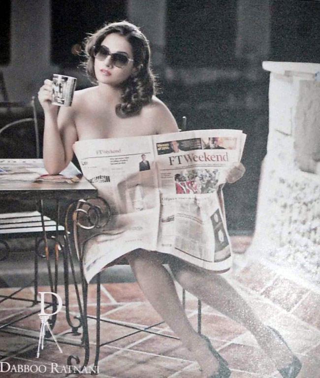 डब्बू रत्नानी के कैलेंडर शूट के लिए टॉपलेस हुईं श्रद्धा कपूर