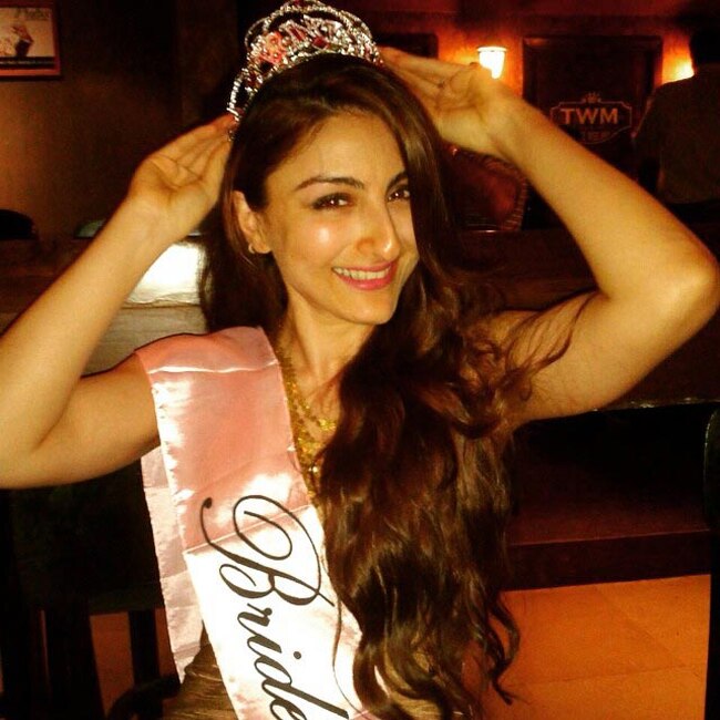 सोहा अली खान की 'बैचलरेट पार्टी', जमकर हुई मस्ती