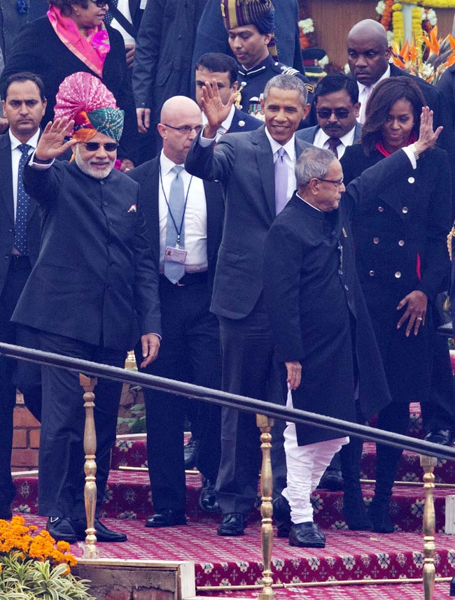 तस्वीरों में 66वें गणतंत्र दिवस के यादगार पल