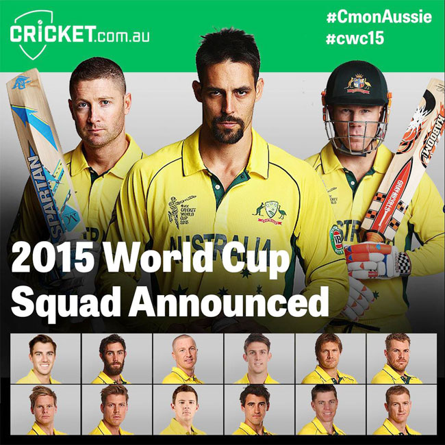 आईसीसी वर्ल्ड कप 2015: जानें 14 टीमों और उनके खिलाड़ियों को