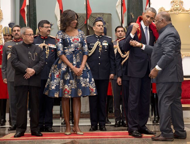 डिनर पार्टी में कढ़ी-पकौड़ा और 'मोदी कुर्ता' के कायल हुए ओबामा...