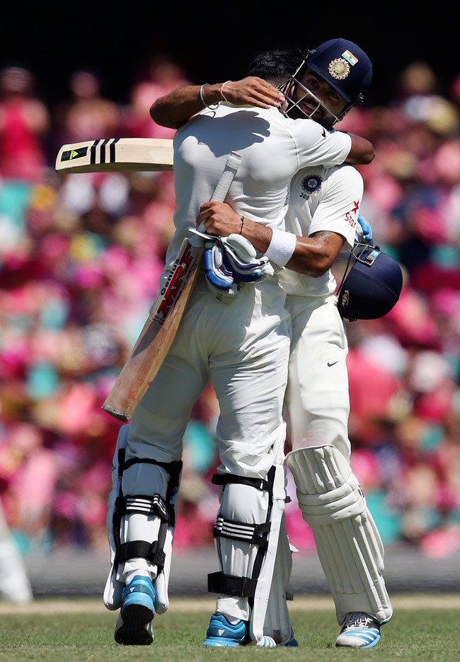 सिडनी टेस्ट के तीसरे दिन कुछ यूं रहा विराट-राहुल का जलवा