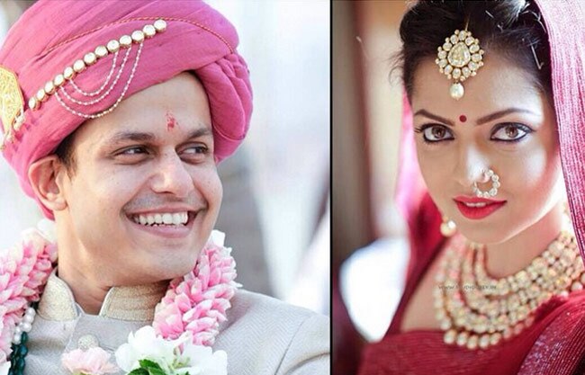 टीवी एक्ट्रेस द्रष्टि बनी दुल्हन, देखें शादी की तस्वीरें