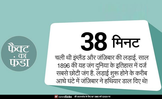 क्‍या आप इन मजेदार तथ्‍यों के बारे में जानते हैं?