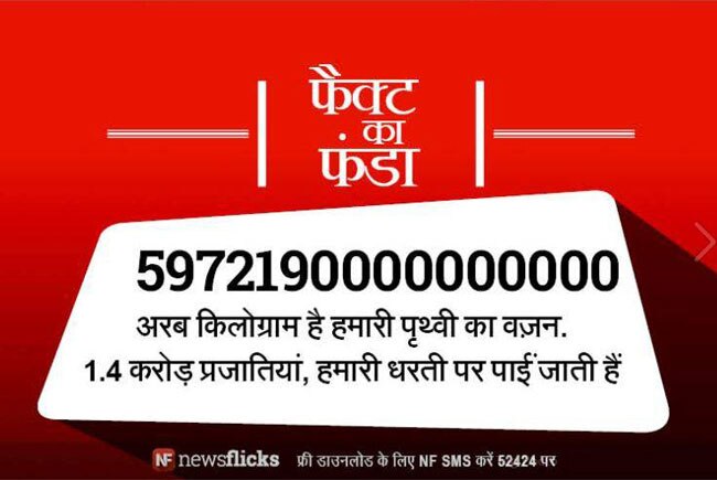 क्‍या आप इन मजेदार तथ्‍यों के बारे में जानते हैं?
