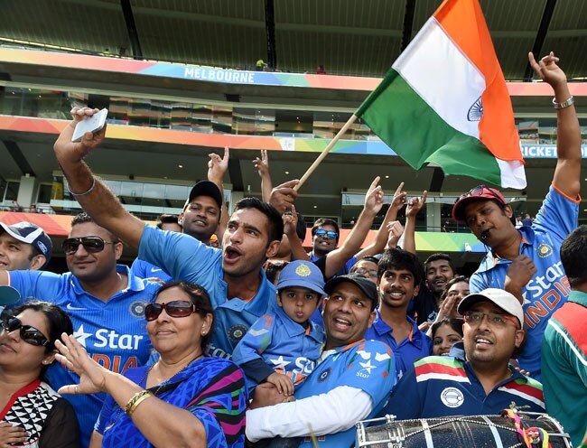 तिरंगे में रंगा मेलबर्न, छा गई टीम इंडिया