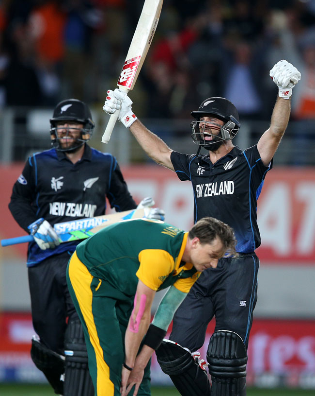 कीवियों का कमाल, दक्षिण अफ्रीका वर्ल्ड कप से बाहर