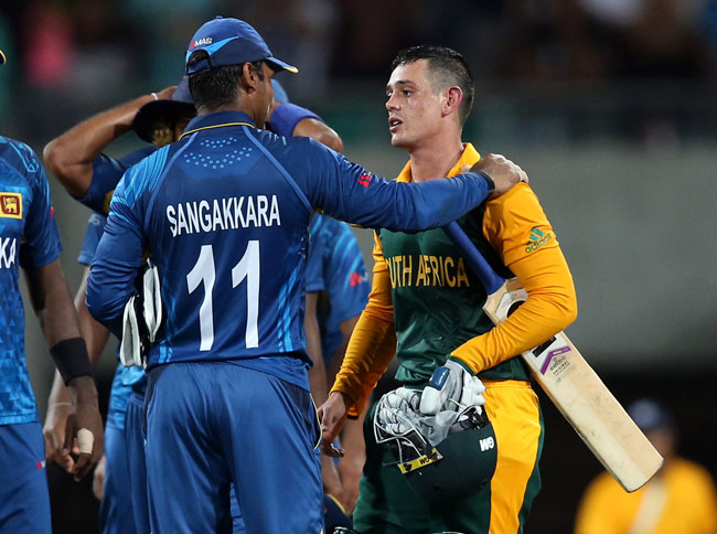 CWC15: दक्षिण अफ्रीका ने श्रीलंका को 9 विकेट से 'पीटा'