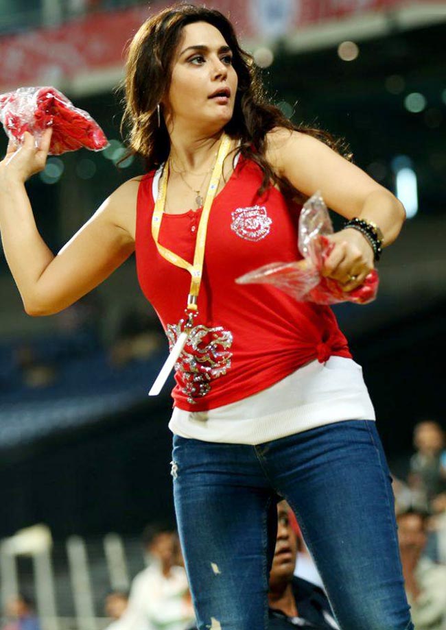 बस ऐसी ही हैं किंग्स इलेवन की मालकिन प्रीति जिंटा...