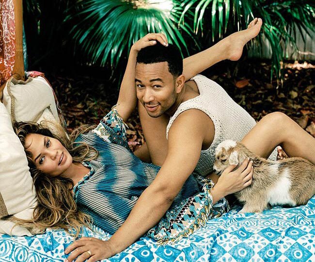 सुपरमॉडल क्रिसी टाइगन ने पति संग करवाया बोल्ड फोटोशूट