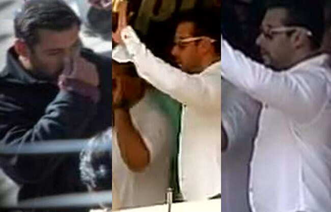 Hit & Run case: फैसले के दिन सुबह से शाम ऐसे नजर आए 'भाईजान'