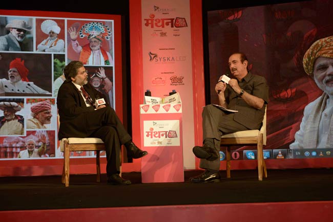 मंथन: गुलाम नबी का आरोप- सरकार के लिए विपक्ष की राय गैरजरूरी