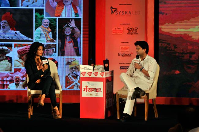 मंथन: ज्योतिरादित्य ने कहा- चुनाव परिवारवाद से नहीं जीते जाते