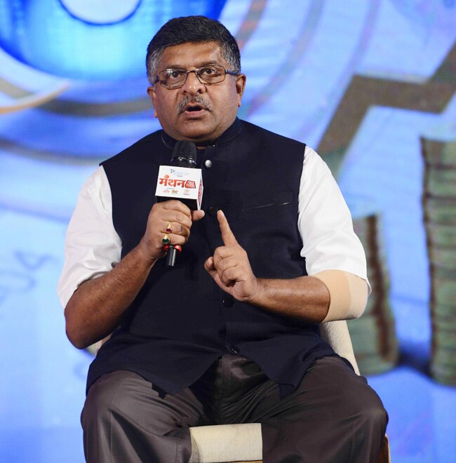 'मंथन' में बोले रविशंकर प्रसाद- पर्यटन स्थलों पर देंगे Wi-Fi