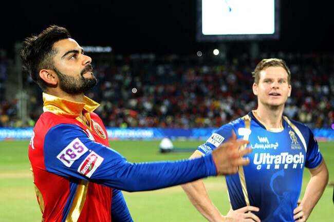 IPL-8: अनुष्का को मिली नई 'दोस्त', दीपिका के साथ देखा मैच