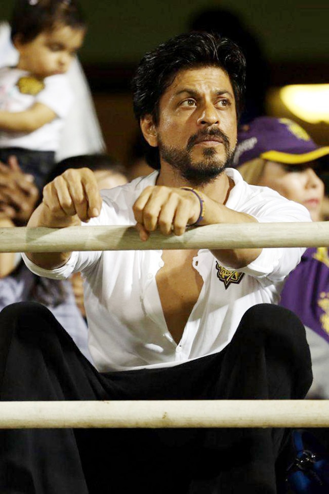 क्यूट अबराम और किंग खान की शानदार जुगलबंदी