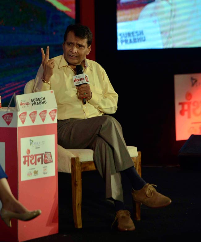 'मंथन' में बोले रेल मंत्री- बुलेट ट्रेन में अभी वक्त लगेगा