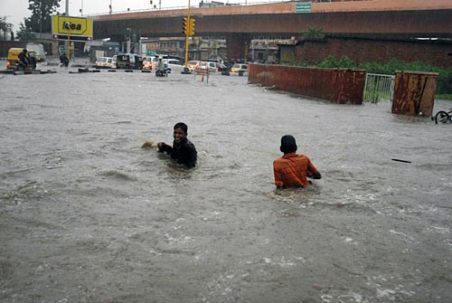 जयपुर में मानसून की झमाझम