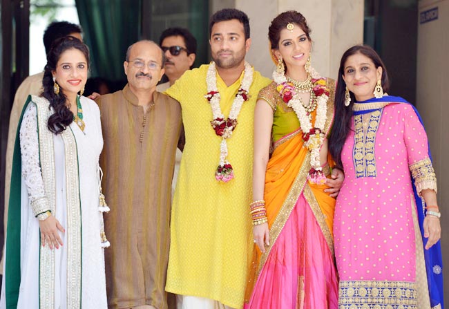 निशका लुल्ला ने ध्रूव संग इस्कॉन मंदिर में रचाई शादी