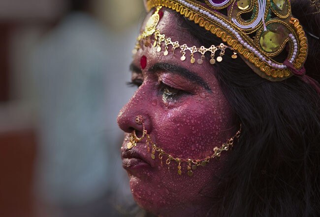 मानसून में कामाख्या देवी मंदिर में अंबुबासी मेले के रंग