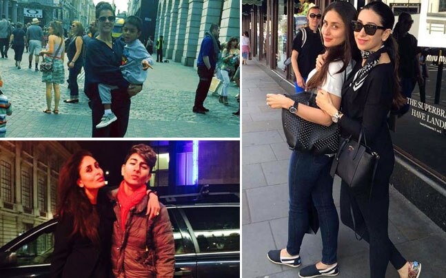 लंदन में कुछ ऐसे छुटि्टयां बिता रहे हैं बॉलीवुड सितारे...