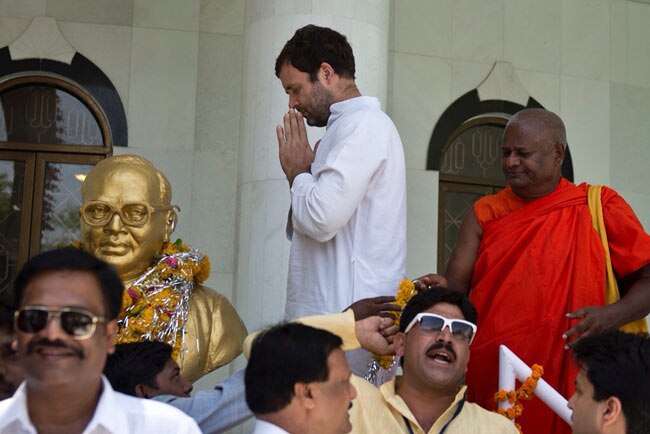 रूठे दलितों को मनाने में जुटे राहुल