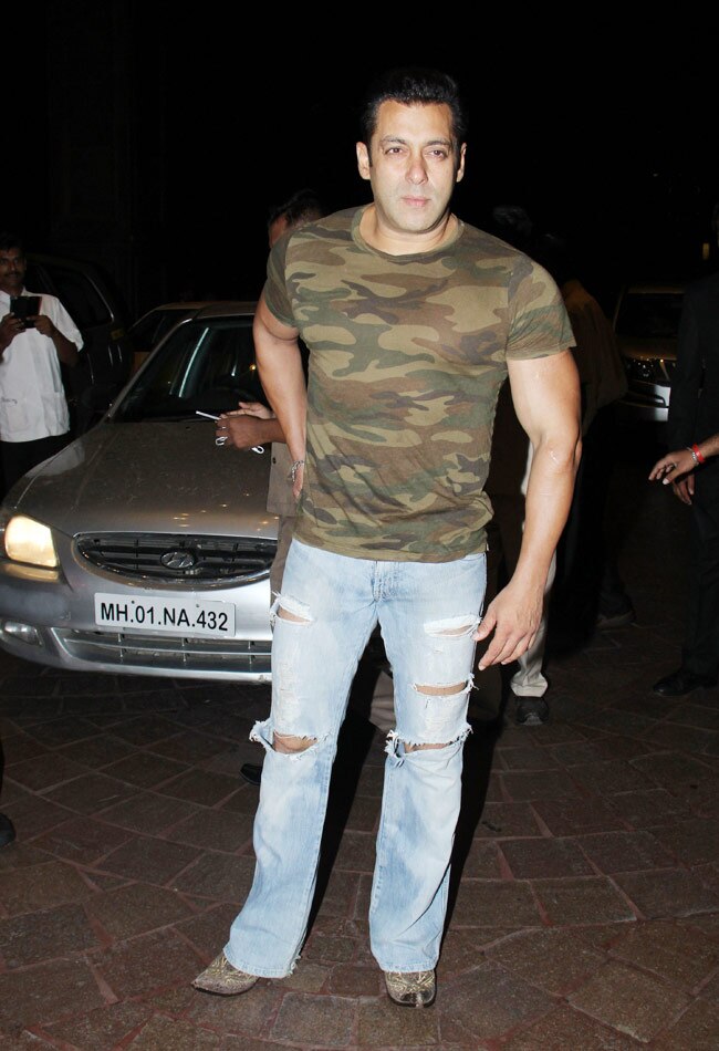 'बजरंगी भाईजान' की स्क्रीनिंग पर सलमान खान का जलवा