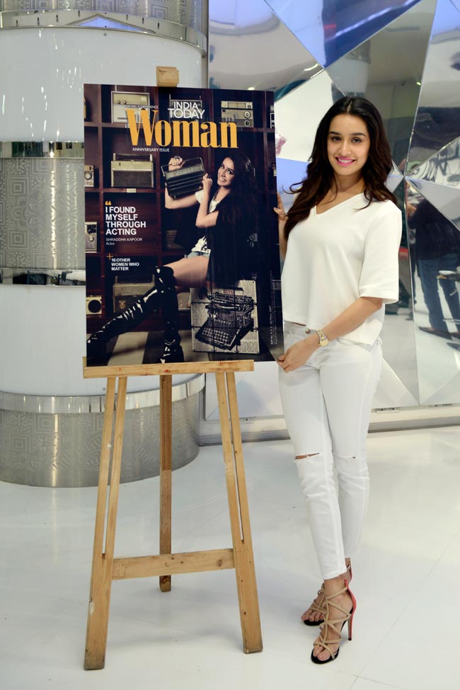 श्रद्धा कपूर ने India Today Woman के एनिवर्सरी इशू' को किया लॉन्च