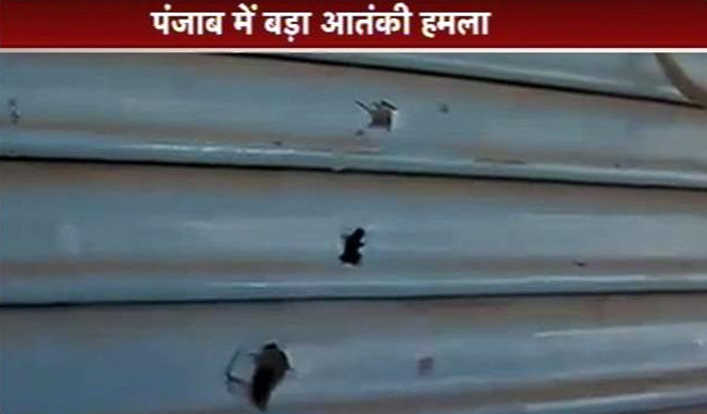 पंजाब के गुरदासपुर में आतंकी हमला, देखें लाइव तस्वीरें...