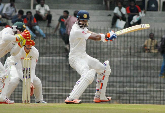 PHOTOS: ऑस्ट्रेलिया-ए के खिलाफ जमकर चला राहुल का बल्ला