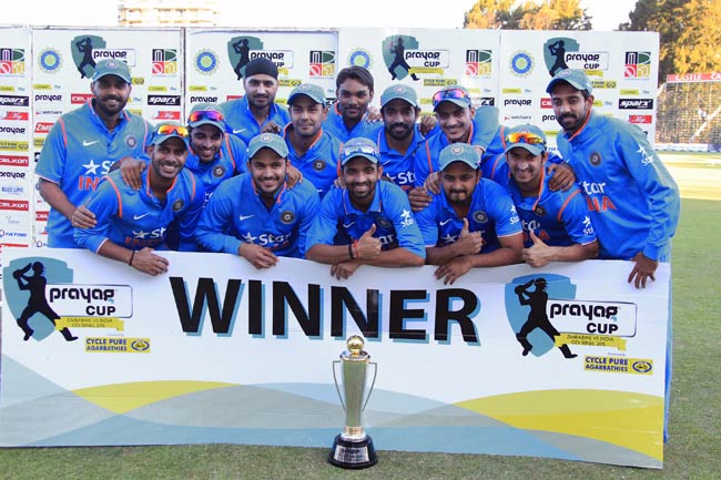 जिंबाब्वे के खिलाफ टीम इंडिया का क्लीन स्वीप