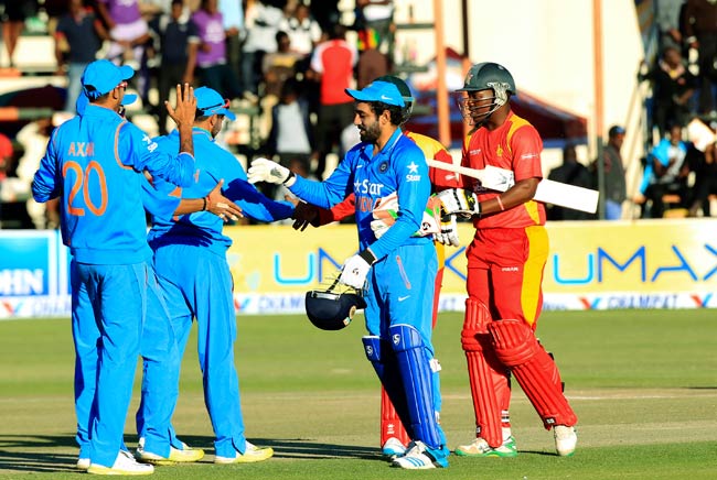 जिंबाब्वे के खिलाफ टीम इंडिया का क्लीन स्वीप