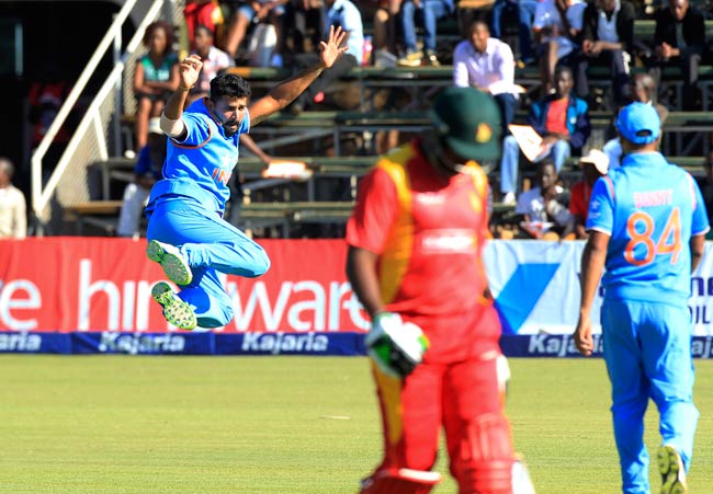 जिंबाब्वे के खिलाफ टीम इंडिया का क्लीन स्वीप