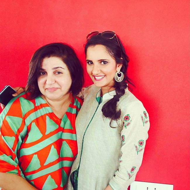 सानिया मिर्जा और उनका बॉलीवुड कनेक्शन