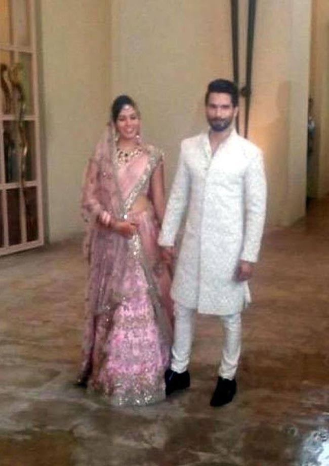 देखें शाहिद कपूर और मीरा राजपूत की शादी का एलबम