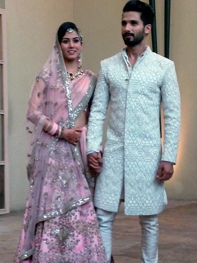 देखें शाहिद कपूर और मीरा राजपूत की शादी का एलबम