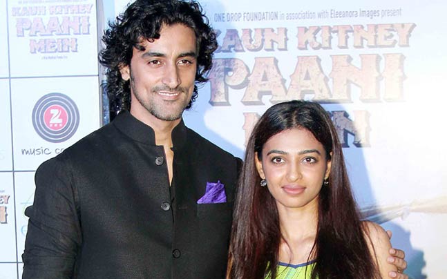 'कौन कितने पानी में' के ट्रेलर लॉन्च पर फिल्म की स्टार कास्ट