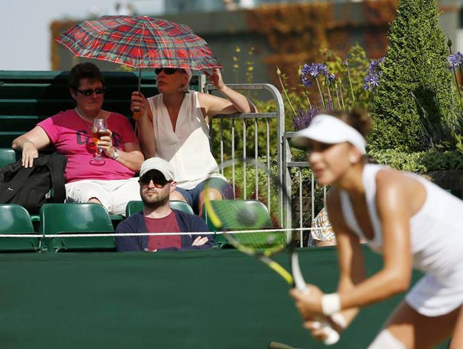 इस बार विम्बलडन में खिलाड़ियों के छूट रहे हैं पसीने!