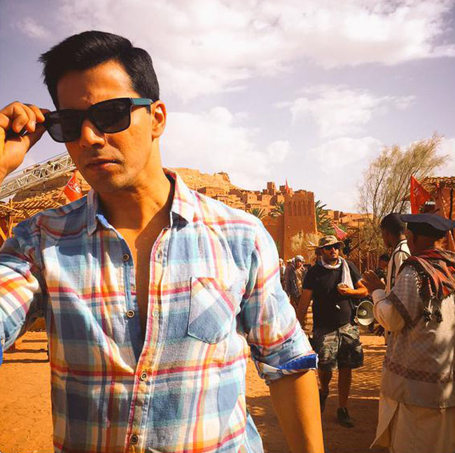 जैकलीन फर्नांडिस, वरुण धवन और जॉन अब्राहम मोरक्को में