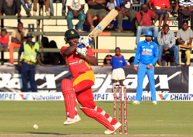 भारत-जिंबाब्वे के बीच पहले टी20 की तस्वीरें