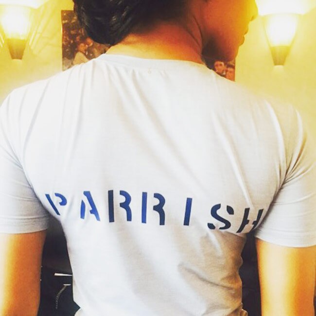 'क्वांटिको' के सेट पर अलग स्टाइल में दिखीं प्रियंका चोपड़ा