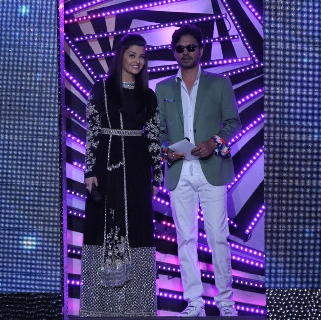 ऐश्वर्या राय और इरफान खान DID के सेट पर पहुंचे