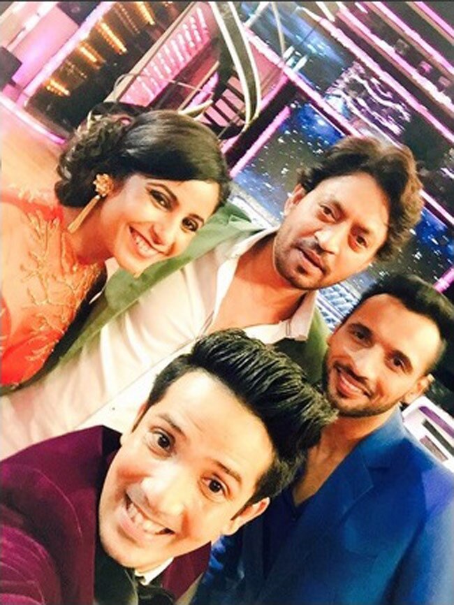 ऐश्वर्या राय और इरफान खान DID के सेट पर पहुंचे