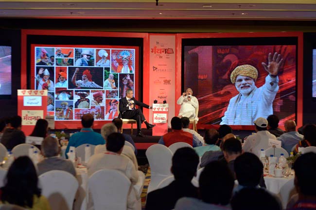 'मंथन' के मंच से बोले लालू- एक साल में ही फेल हो गई मोदी सरकार