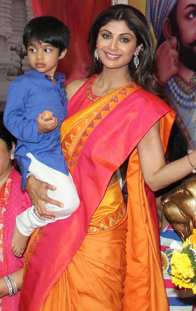 शिल्पा शेट्टी से लेकर अजय देवगन तक पहुंचे गणपति के दर्शन करने