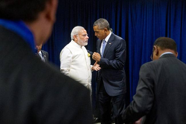कुछ यूं हुई PM मोदी और बराक ओबामा की मुलाकात