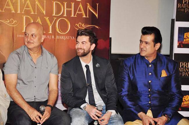 'प्रेम रतन धन पायो' के ट्रेलर लॉन्च पर सलमान, सोनम और स्टार कास्ट